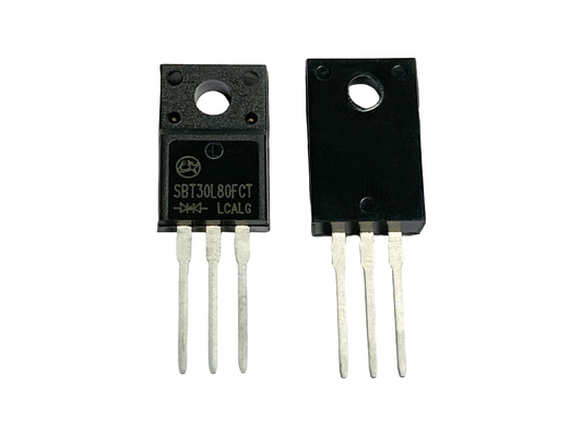 30A80V SBT30L80FCT TO-220F Hochleistungs-Niedrigfrequenz-Schottky-Dioden für Stromversorgungen