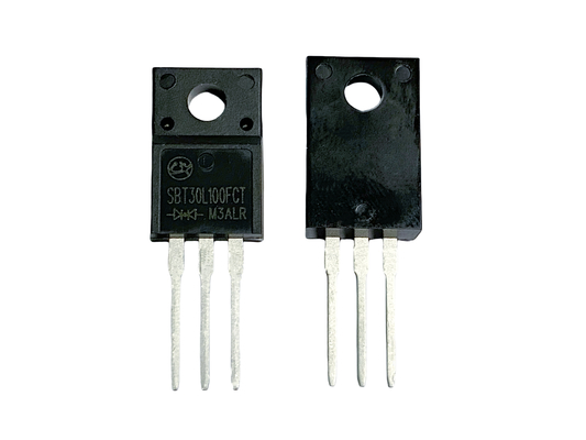 30A100V SBT30L100FCT Schnelle Schaltgeschwindigkeit Niedrige VF Schottky-Dioden TO-220F