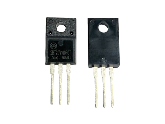 20A100V SBT20V100FCT TO-220F Schottky-Dioden mit niedrigem Frequenzfrequenzdruck für Motorantriebe