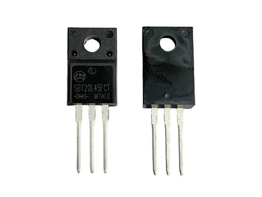 20A45V SBT20L45FCT TO-220F Schottky-Dioden mit niedrigem Frequenzfrequenzdruck für Berichterstatter und Adapter