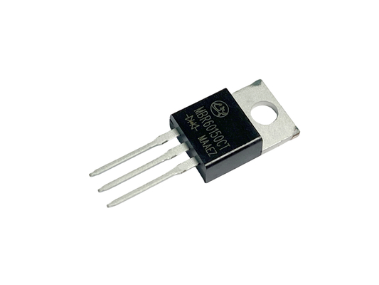 60A150V TO-220AB Schottky-Schrankmodiode mit schneller Schaltgeschwindigkeit MBR60150CT
