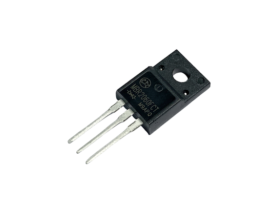 20A600V Hochfrequenzschalter Schottky-Schrankiodioden für Stromversorgungen MBR2060FCT