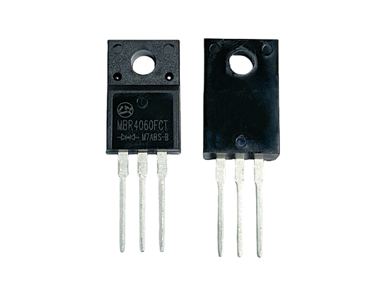 40A60V Niedrigfrequenz-Schottky-Schrankschichtdioden für Miniatur-Stromversorgungen mit Schaltmodus MBR4060FCT