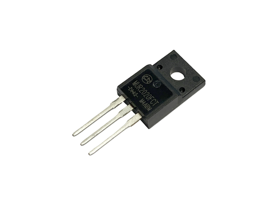 20A200V-Schnellwiederherstellungsdioden für Datenspeichersysteme TO-220F MUR2020FCT