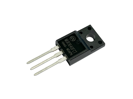 16A400V TO-220F Schnellwiederherstellungsdioden 15-35ns für Leistungsgerechter MUR1640FCT