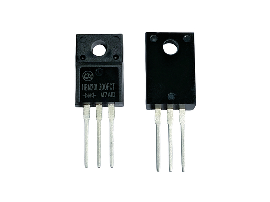 20A300V Niedrigfrequenz Schottky-Solarkollektorkonfigurationen TO-220F HBM20L300FCT